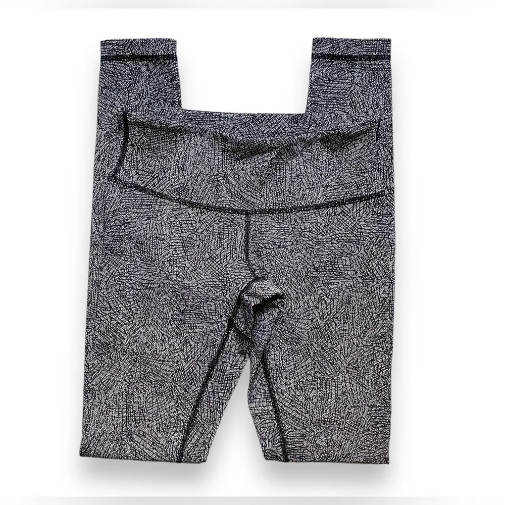 Lululemon Wunder Under Feather Jacquard Leggings - Image 2