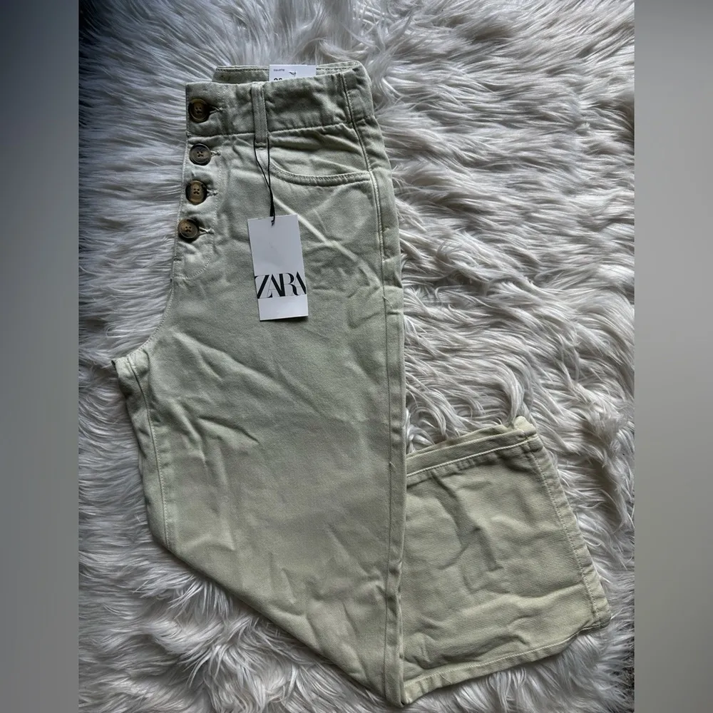 Zara button fly culottes - Image 2