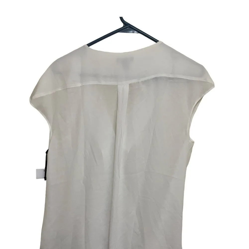 Halogen Blouson Surplice Black Top Medium NWT - Image 6