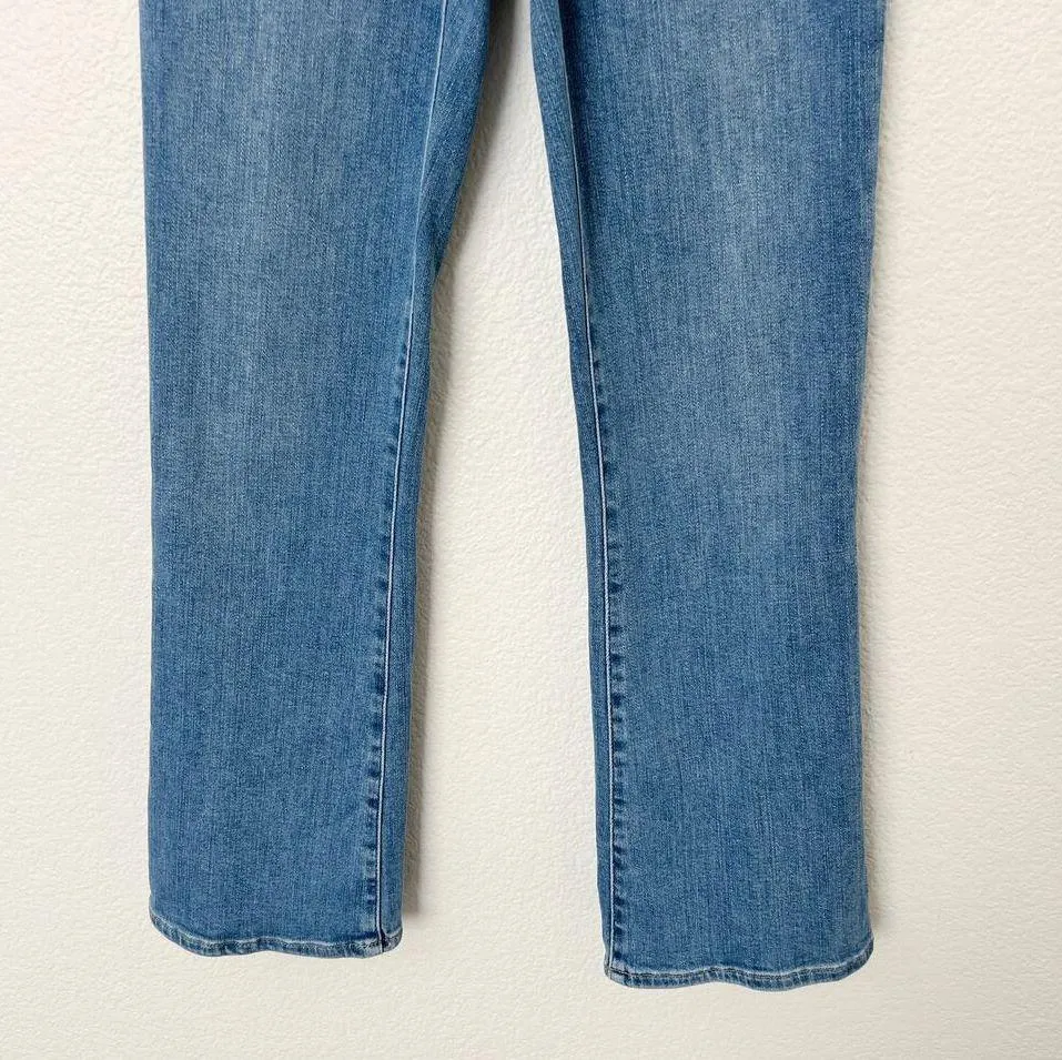 [Frame Denim] Jonah Medium Wash Mid Rise Le Crop Mini Boot Jeans Stretch Sz 26 - Image 8