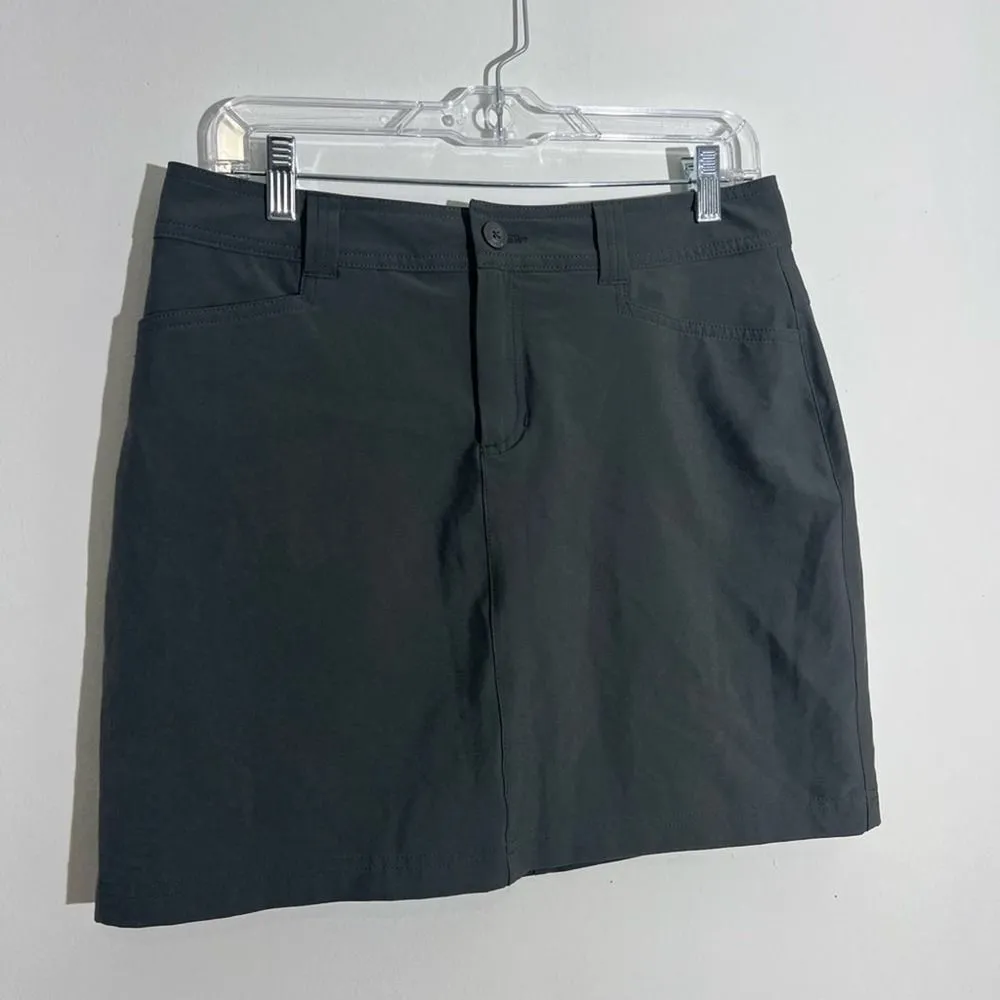Eddie Bauer Women's Size 6 Dark Gray Activewear Skort Athleisure Skort Skirt - Image 2
