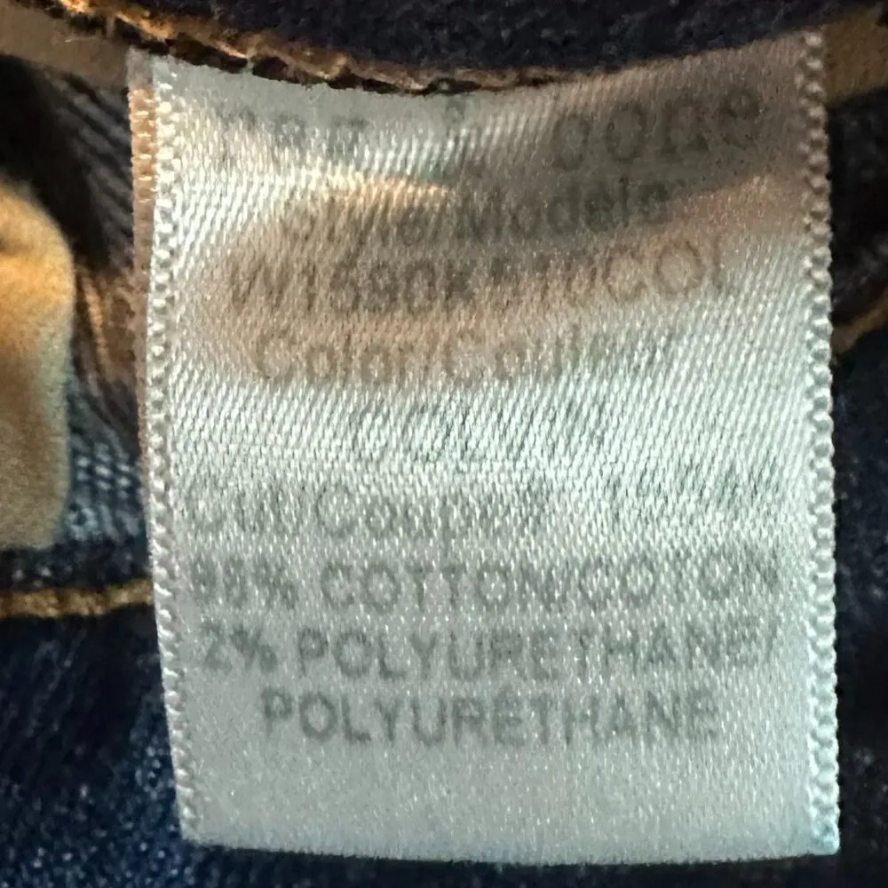 Rag & Bone Denim Dre Distressed Jeans Pants Dark Colvin Wash Size 28 Women's - Image 13