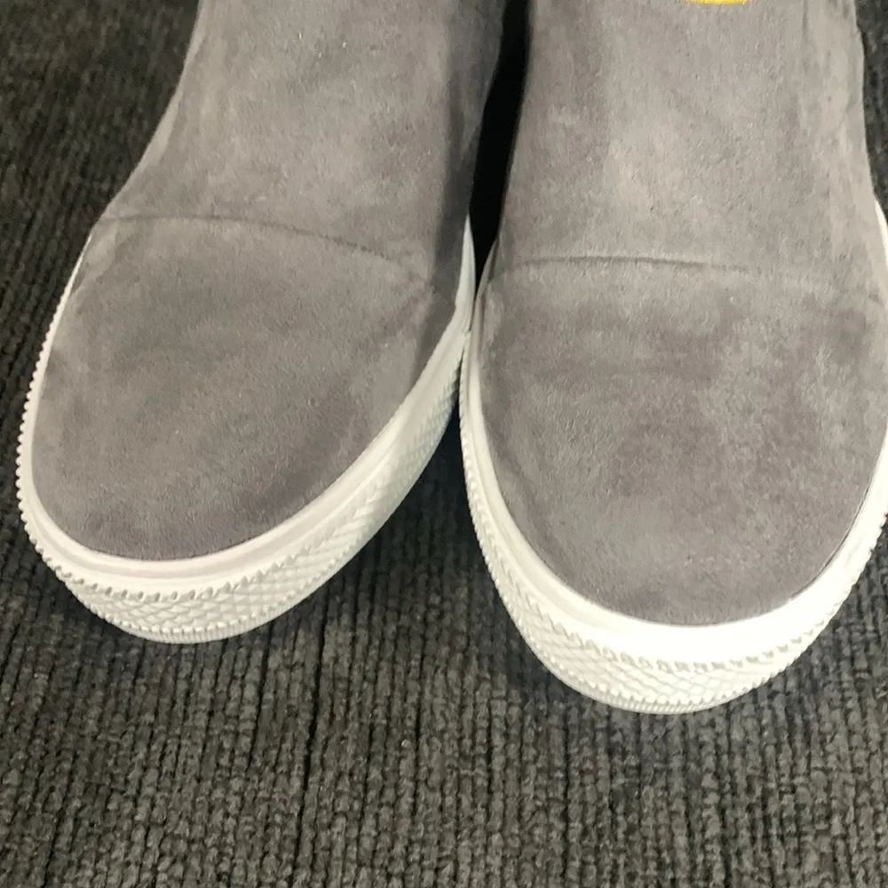 Green Bay Packers Suede Wedge Sneakers Size 11 - Image 8