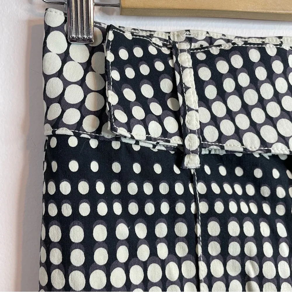 Urban Outfitters Toni Flare Black White Dot High Waist Skinny Pants 10 nwt new - Image 5