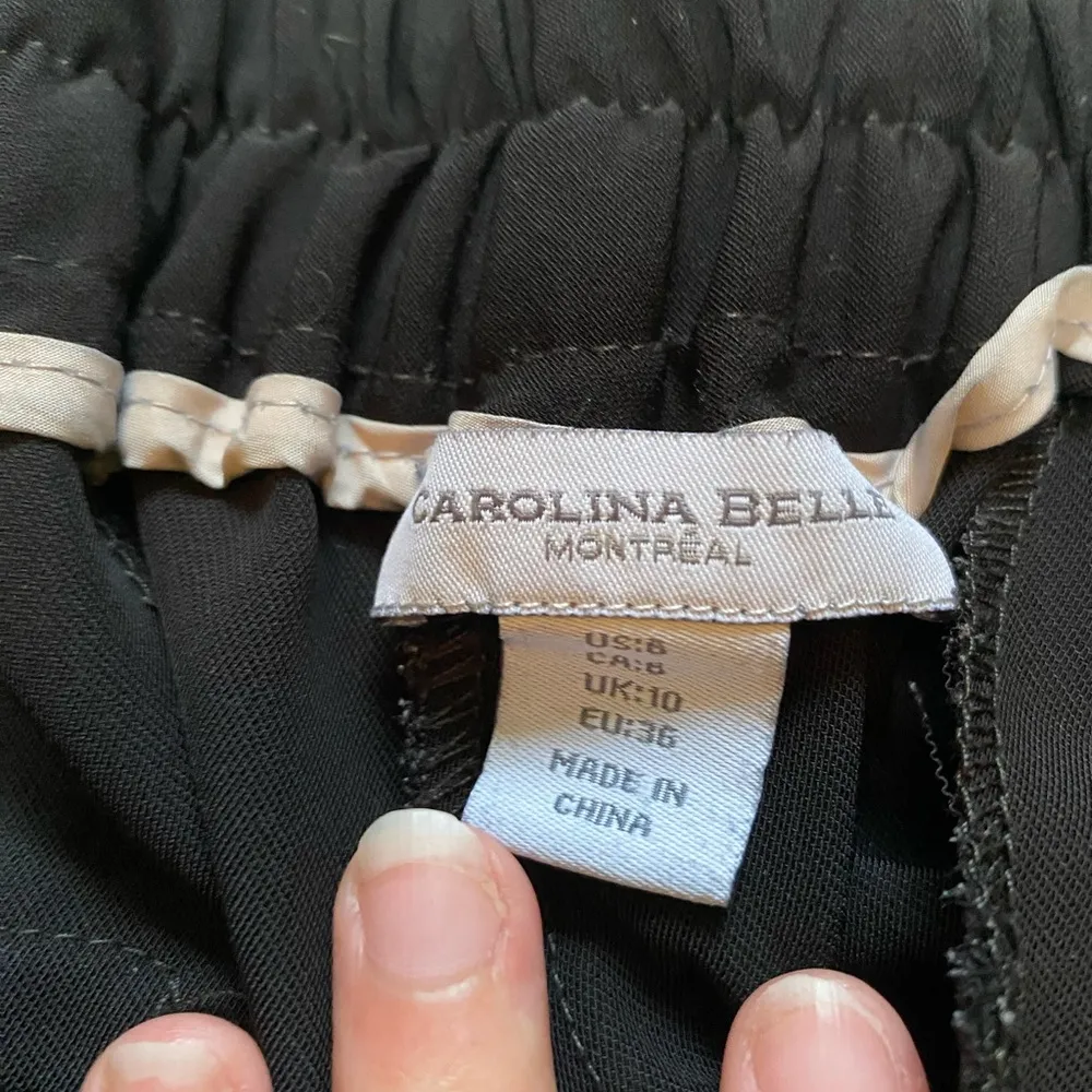 Carolina Belle Montreal Black Womens Dress Pants - Image 5