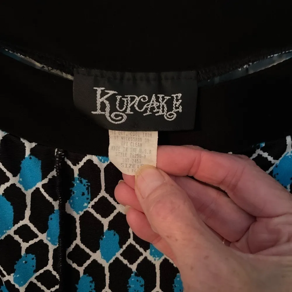 Vintage Kupcake sleeveless flare dress. - Image 5