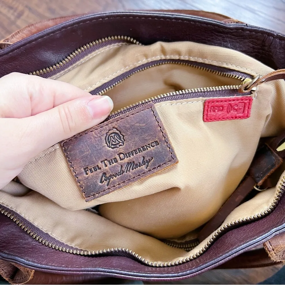 Osgoode Marley • Amelia Satchel purse crossbody bag Espresso brown leather - Image 11