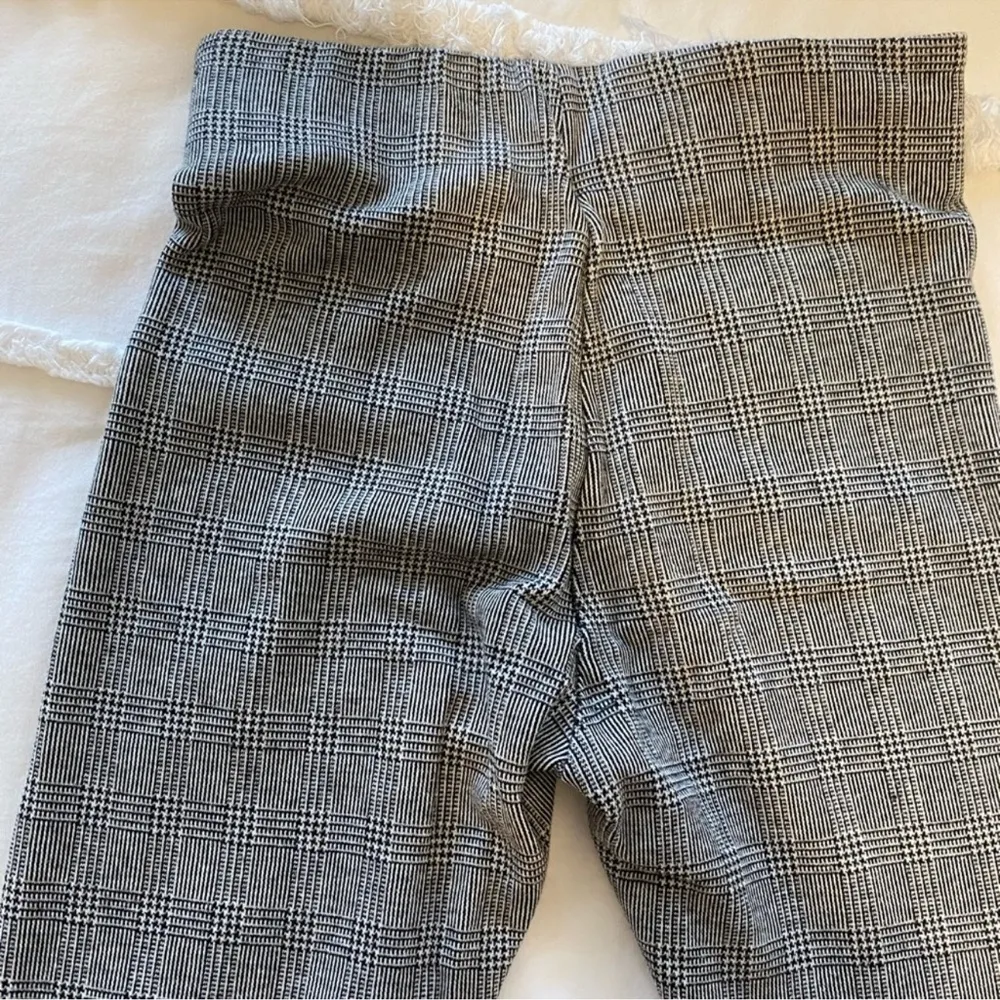 Zara Basic Black White Houndstooth Leggings Size Small - Image 9