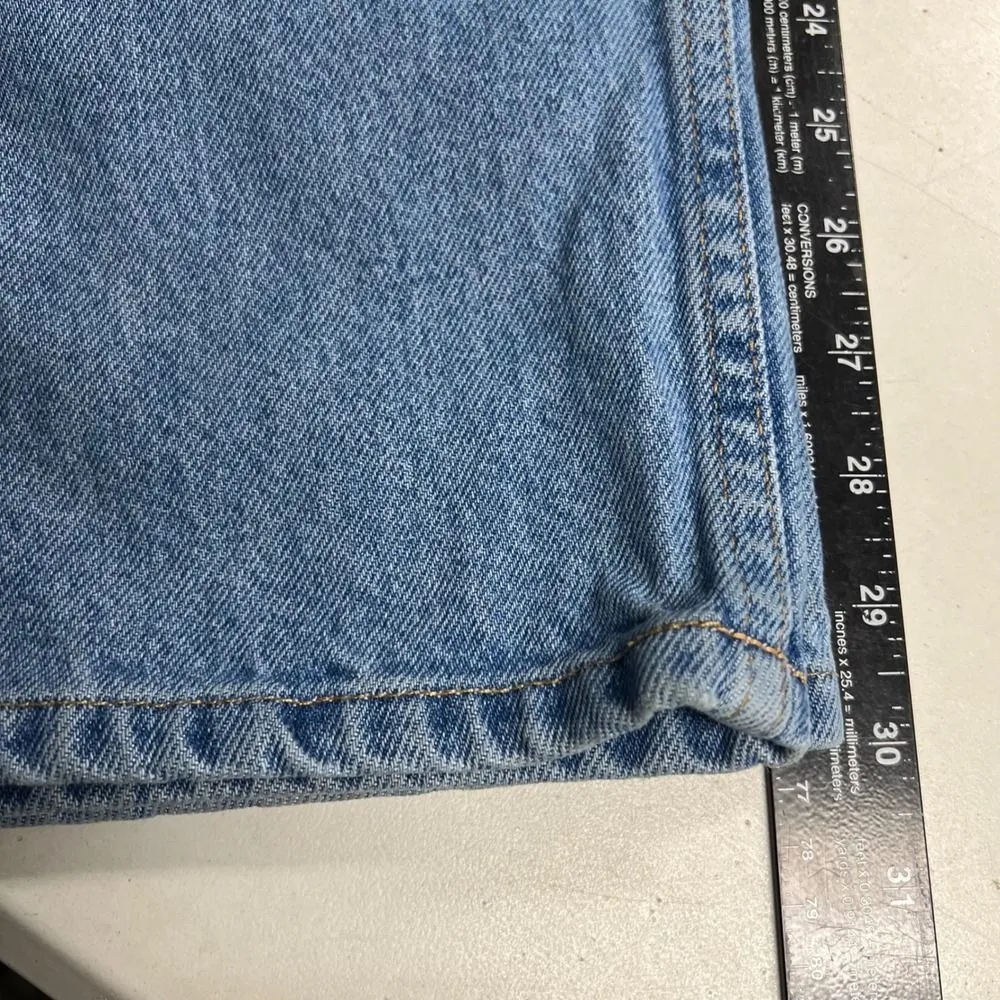 LL Bean Women Original Fit Denim Jeans Size 12 MT Medium Tall Blue Cotton Ins 29 - Image 5