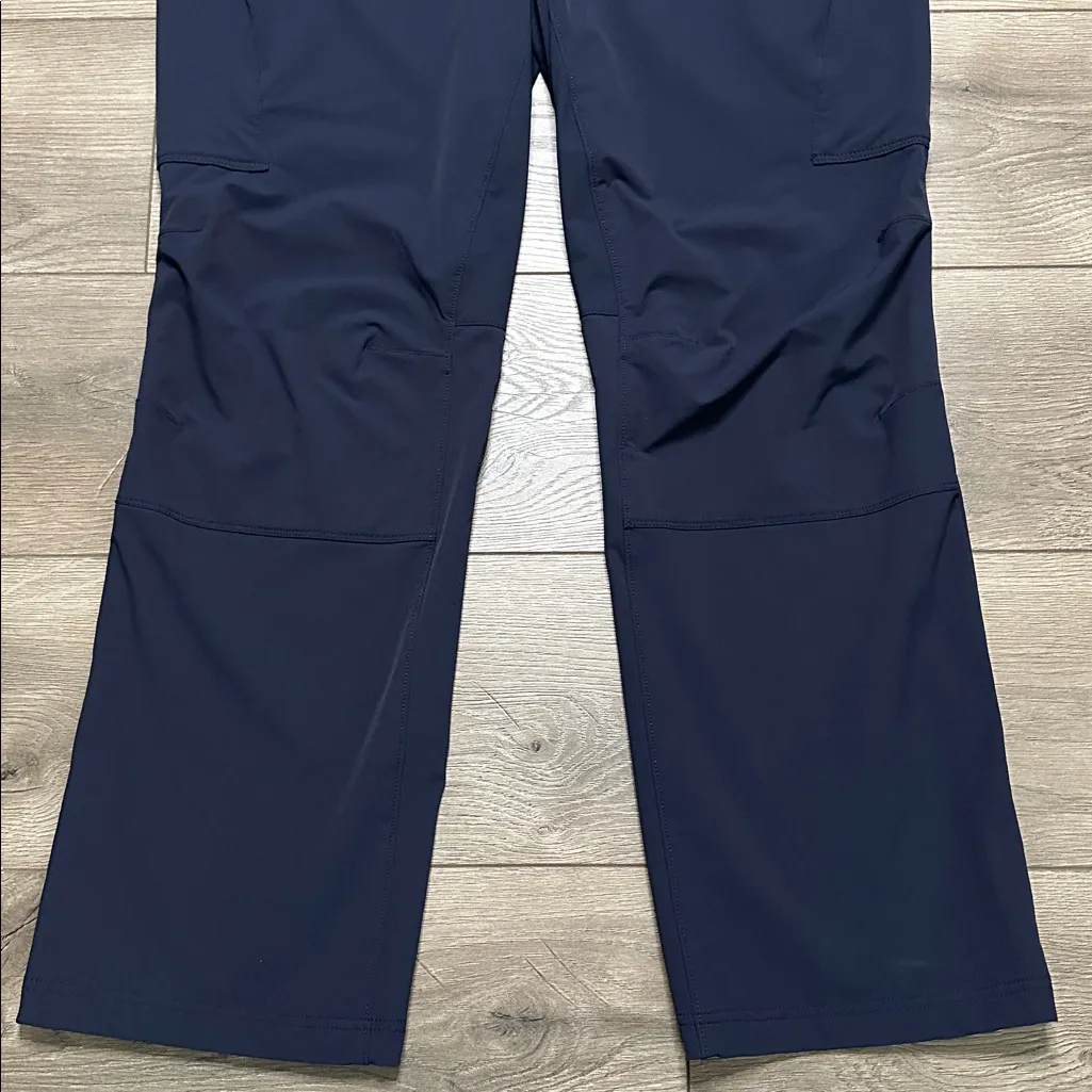 Duluth 30” Flexpedition Mid Rise Navy Blue Hiking Work Travel Pants Size 16 - Image 4