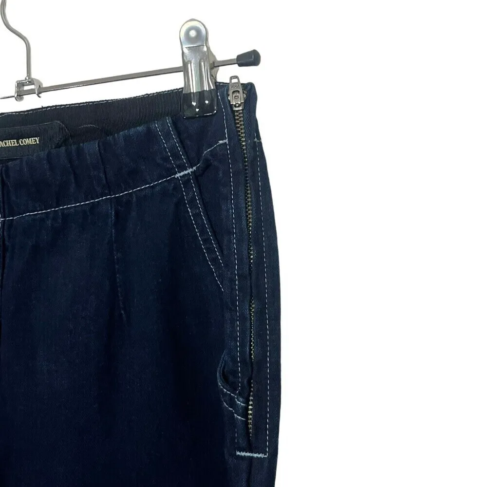 Rachel Comey High Rise Straight Leg Prime Jeans in Dark Indigo Womens Size 0 - Image 7