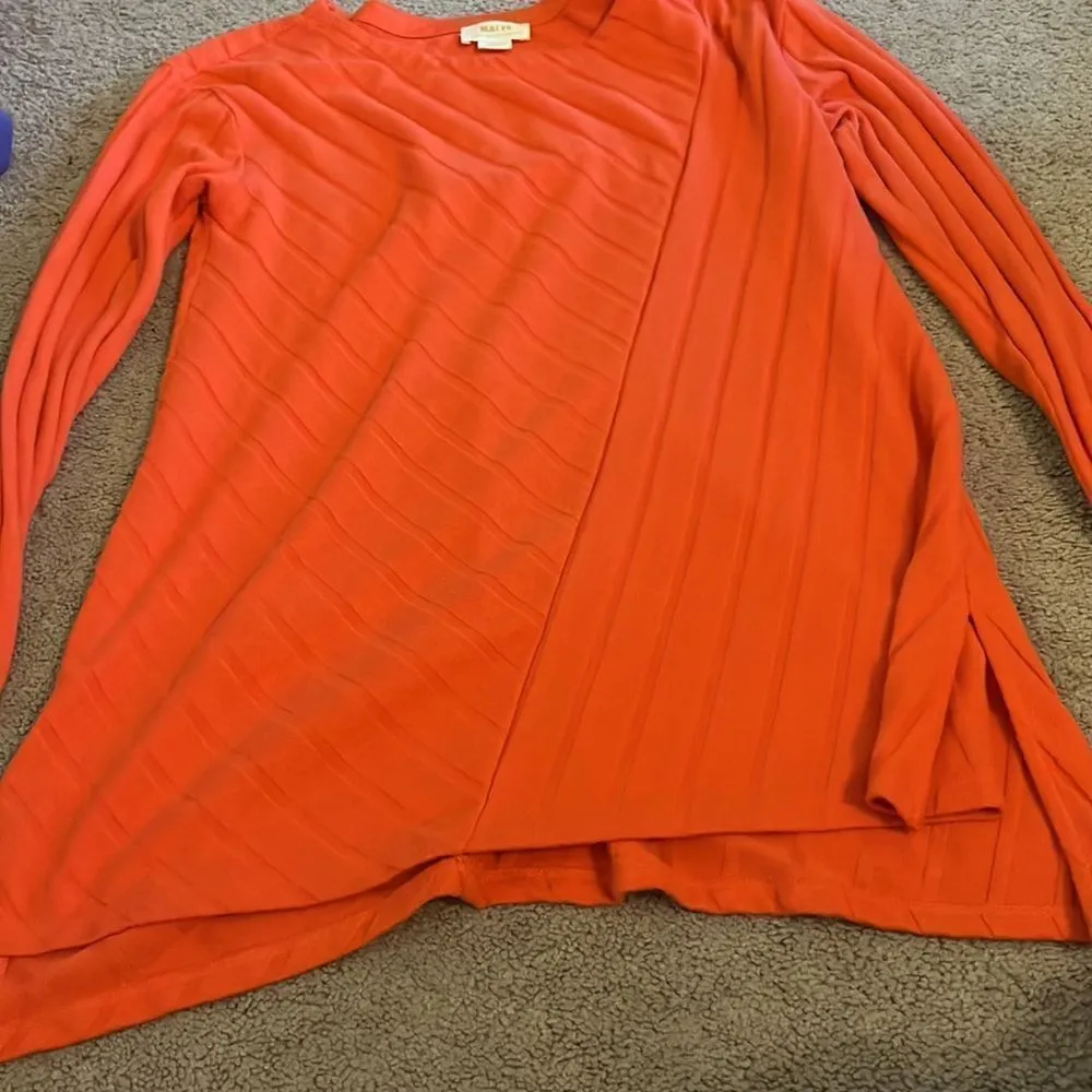 Maeve  medium orange blouse - Image 3