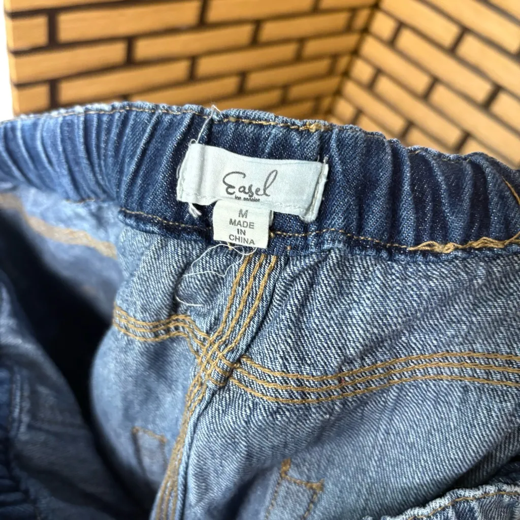 Easel Drawstring Waist Jeans Medium‎ - Image 7