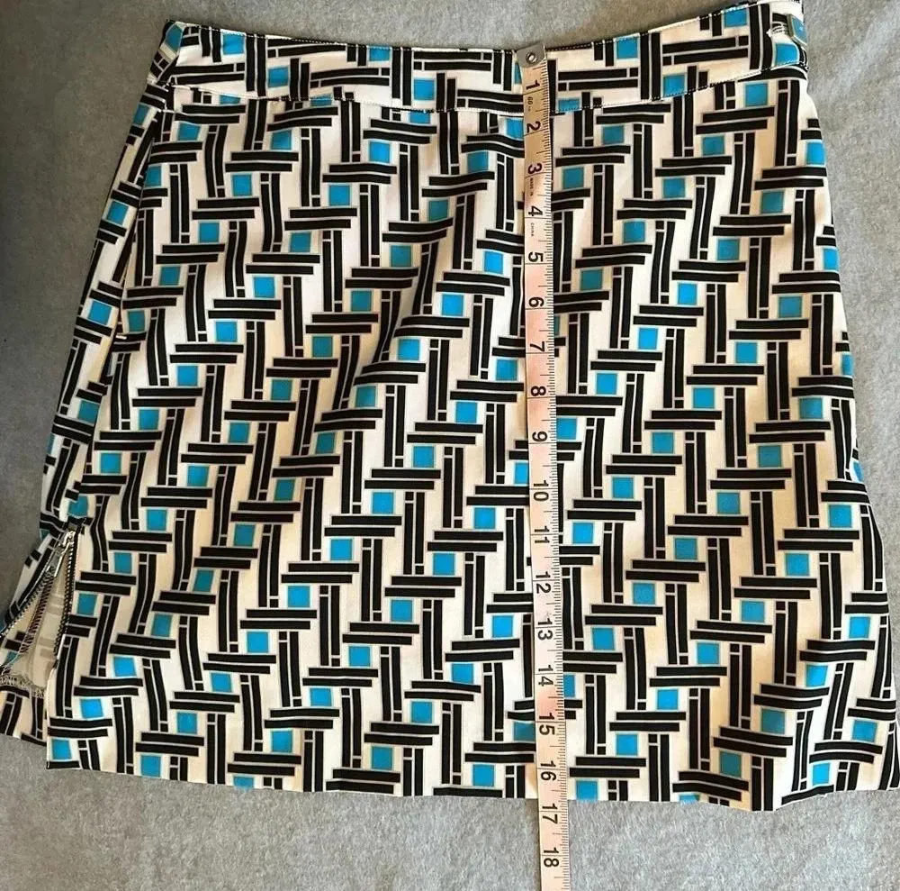 EP Pro golf skort black white blue size 2 - Image 6