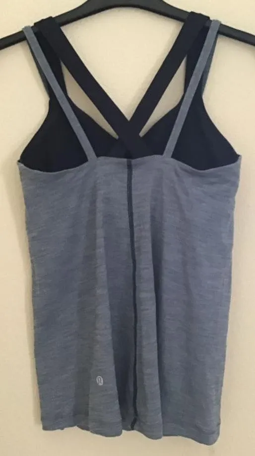 Lululemon Strappy Blue Tank Top - Image 2