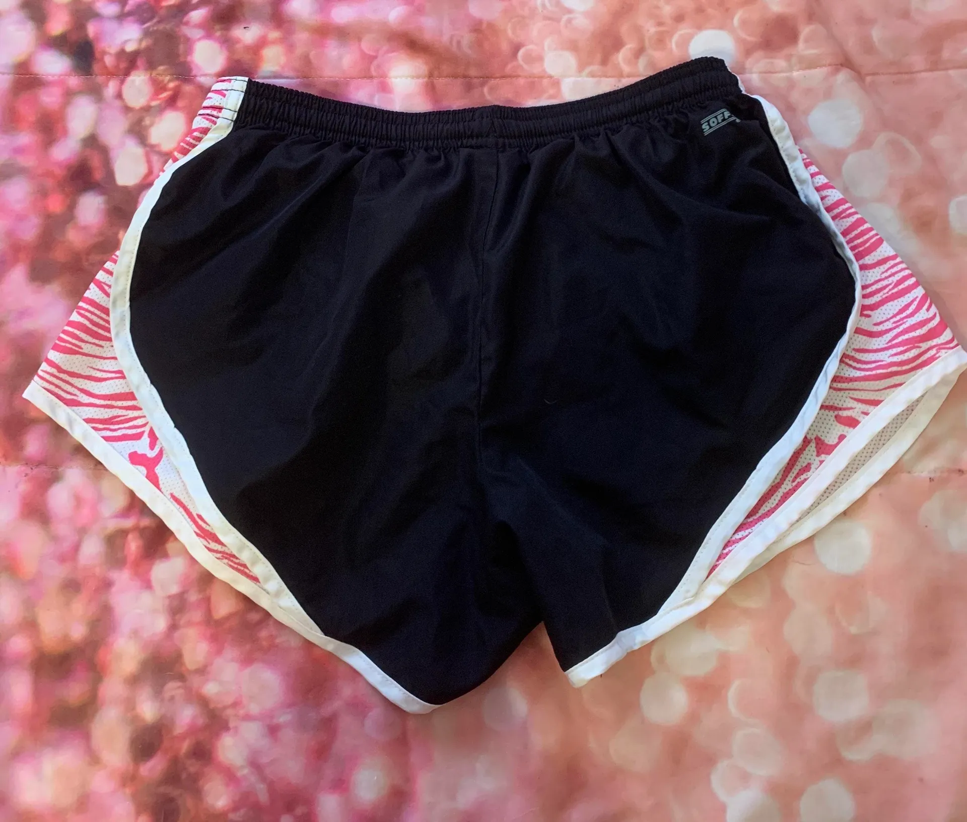 Zebra Workout Active Running Shorts - Image 2