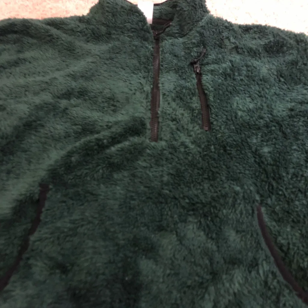 Green Fleece Pullover - Image 2