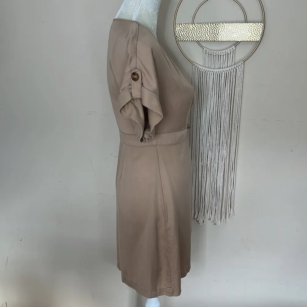 forever 21 • contemporary safari wrap dress in 100% Lyocell - Image 6