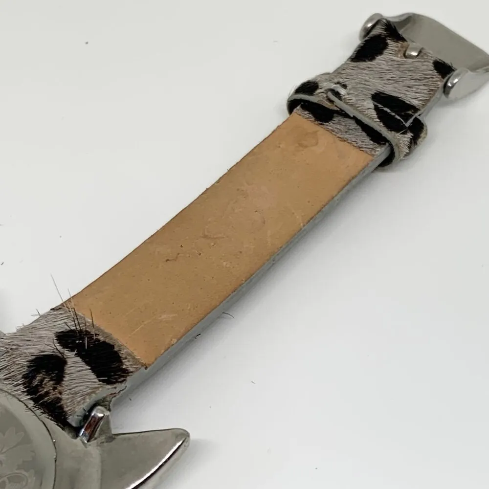 Boum Miaou Cat Women's Animal Print Cat Accent Quartz Watch 38mm running - Image 5