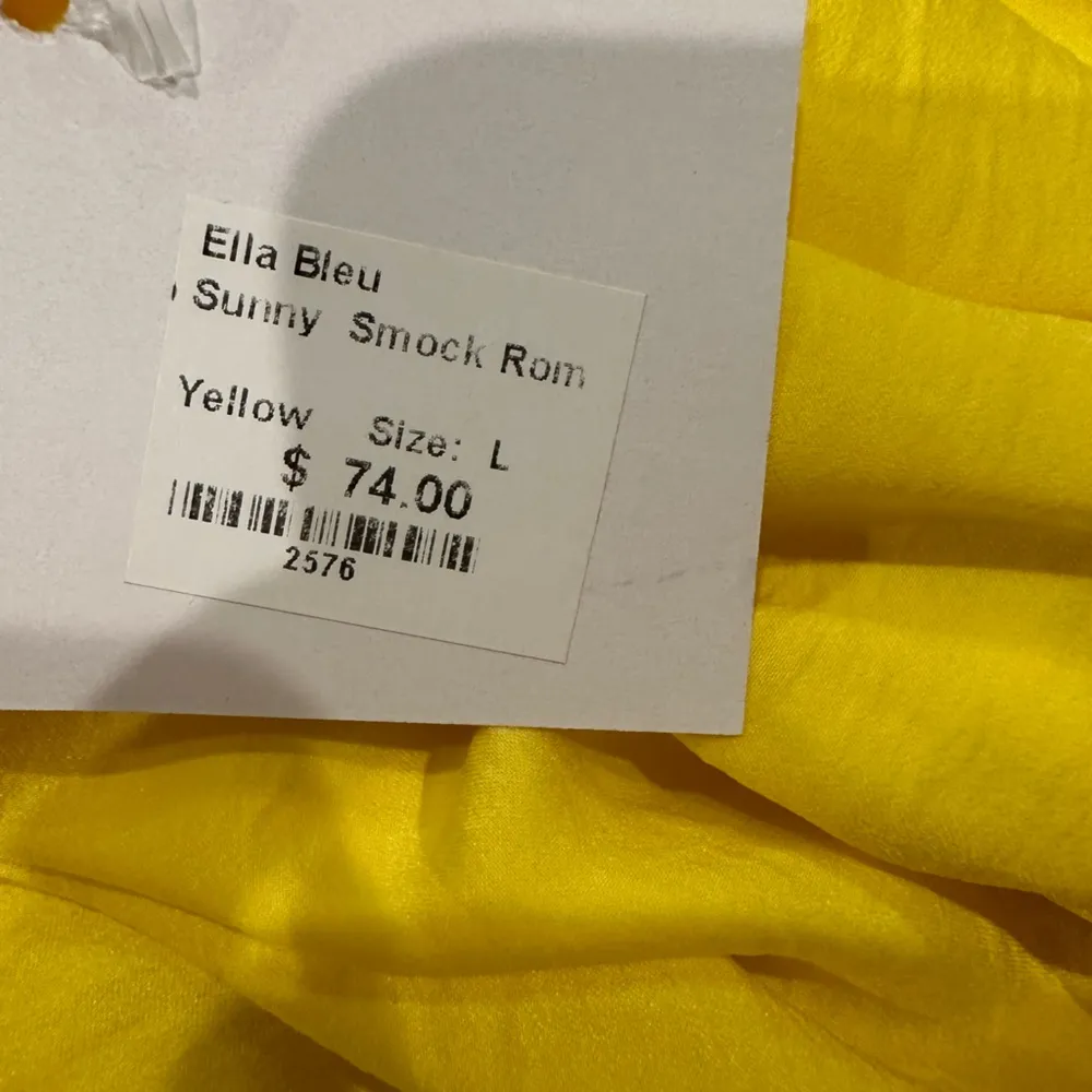 Yellow romper Size L - Image 3