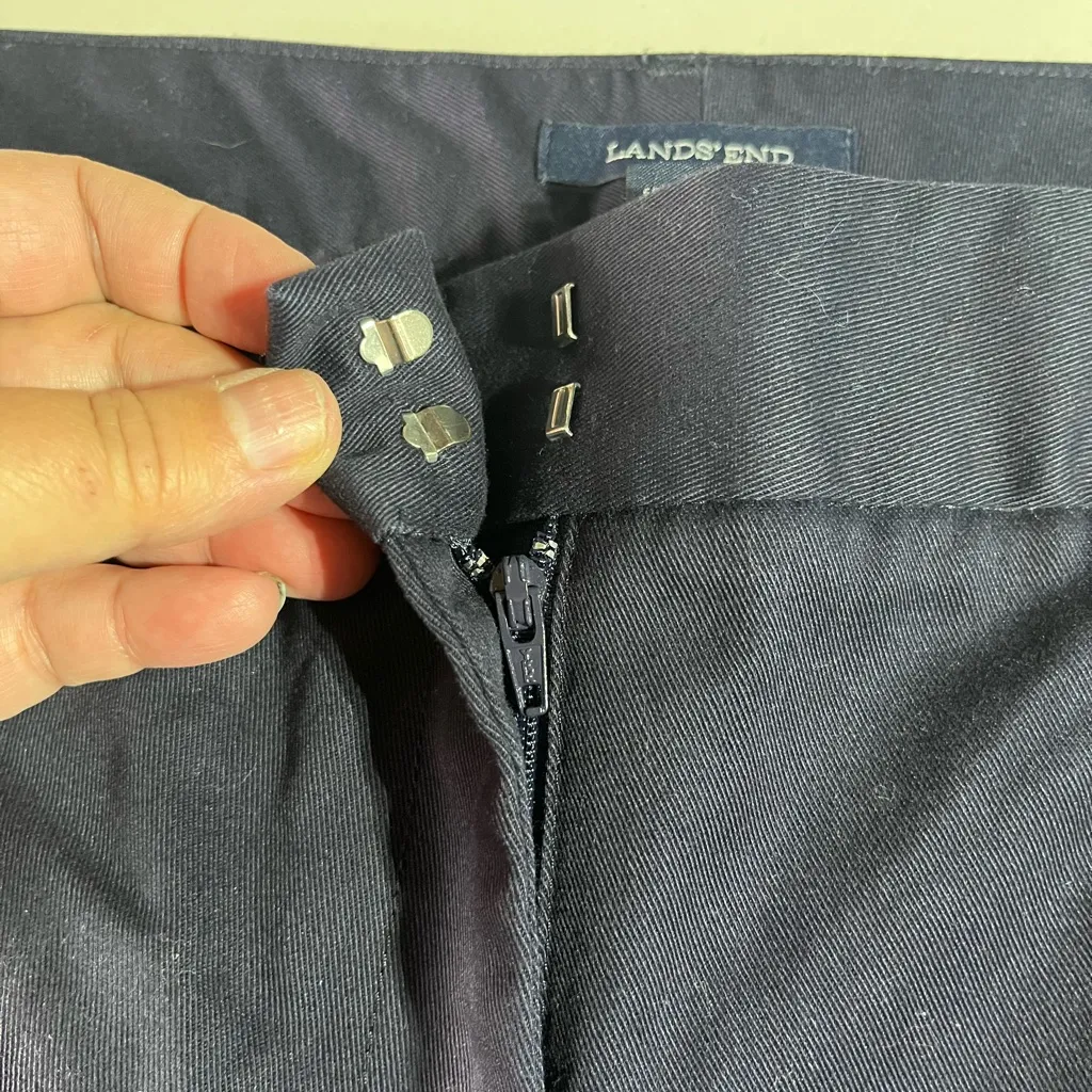 LANDS END (18W)‎ NAVY 4 POCKET ANKLE PANTS NWOT - Image 7