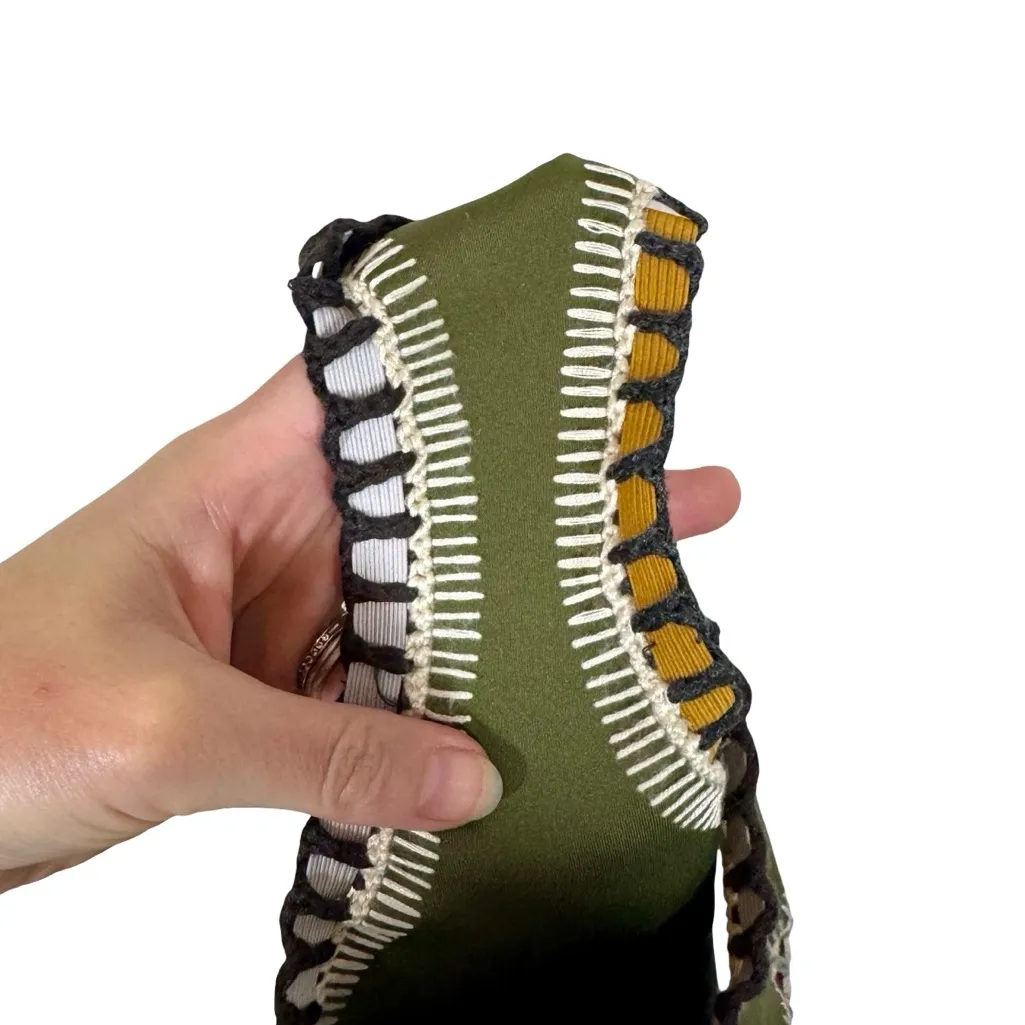 KIINI Wren High-Rise Bikini Bottoms in Olive Green- Still Full Price - Image 9