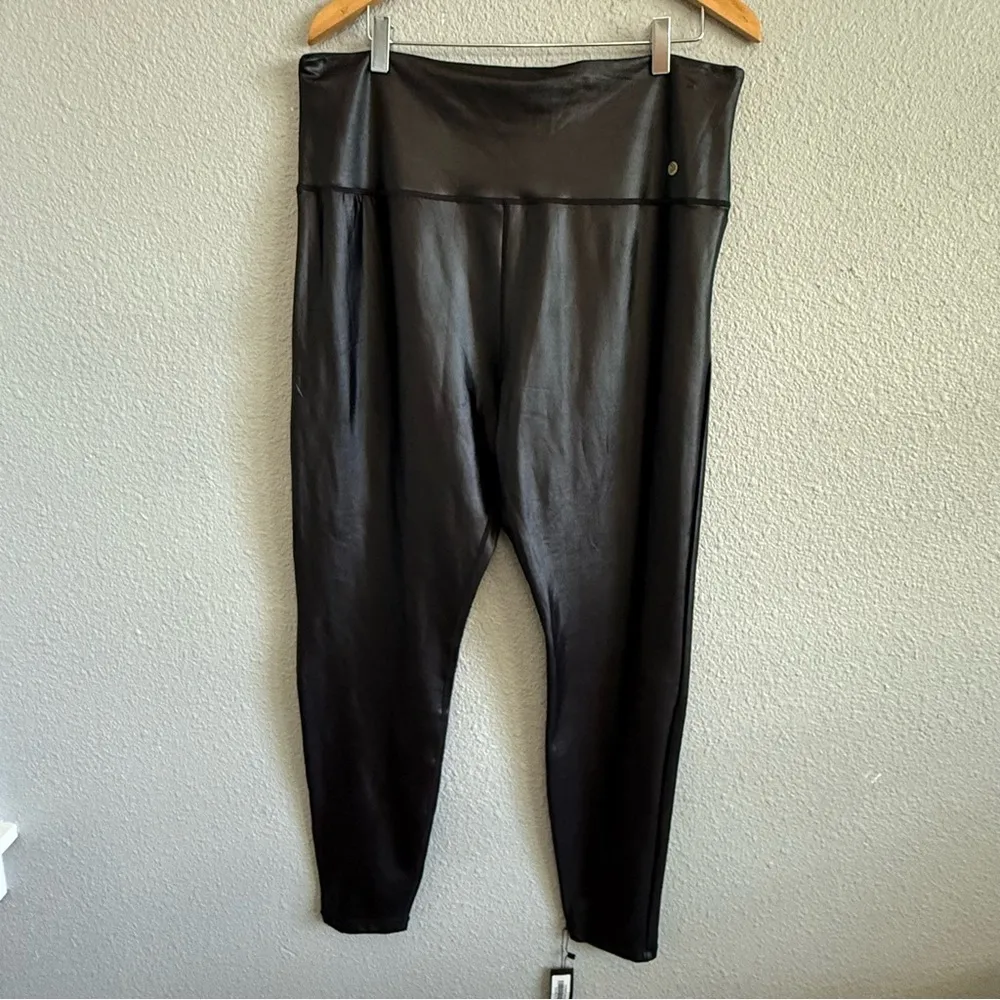 Savvi Mirage Leggings NWT Size 2X‎ Black - Image 4
