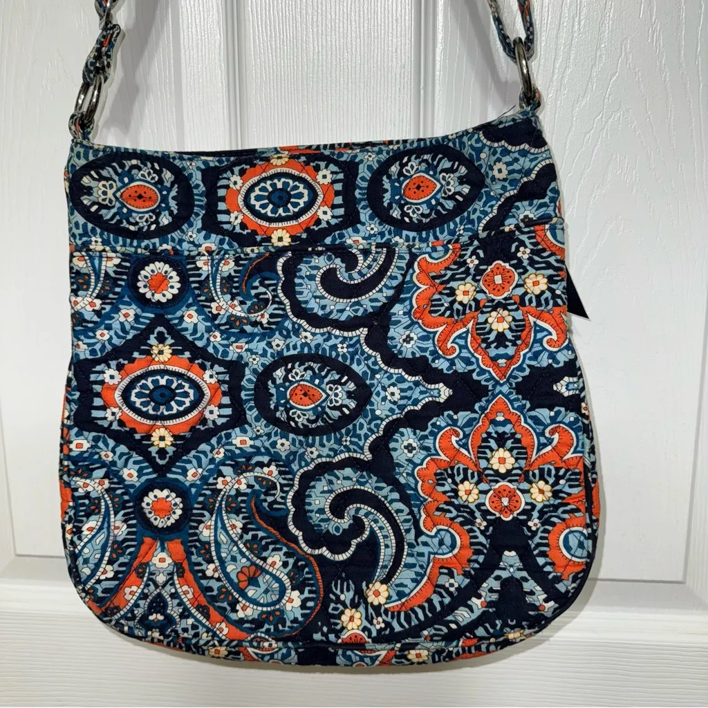 VERA BRADLEY Triple Zip Hipster Crossbody in Marrakesh Retired Summer 2015 - Image 5