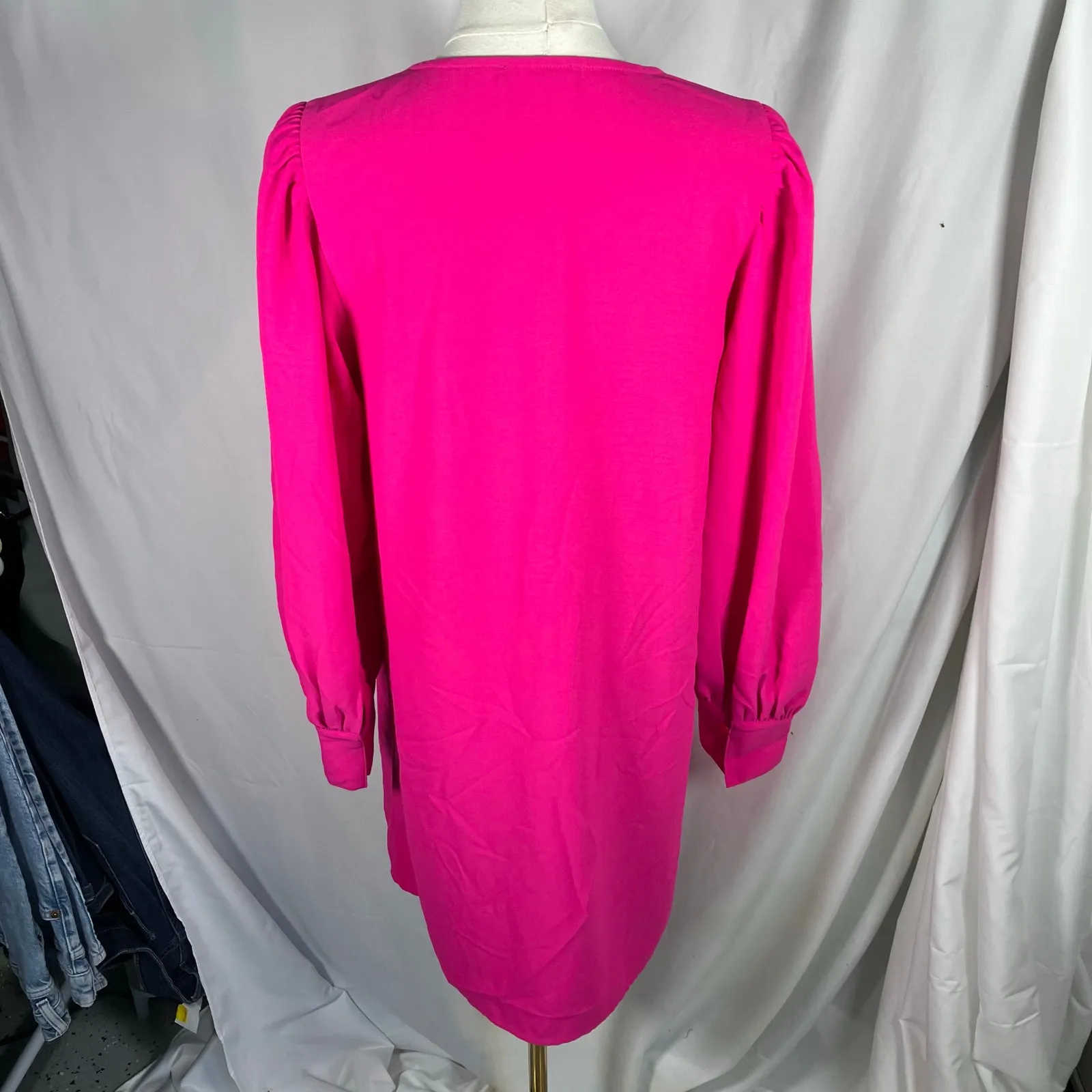Easel Los Angeles Pink Long Sleeve V - Image 6