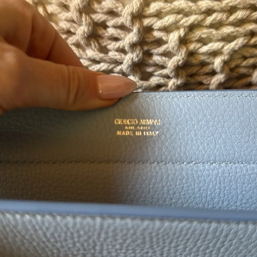 GIORGIO ARMANI Le Sac leather tote - Image 2