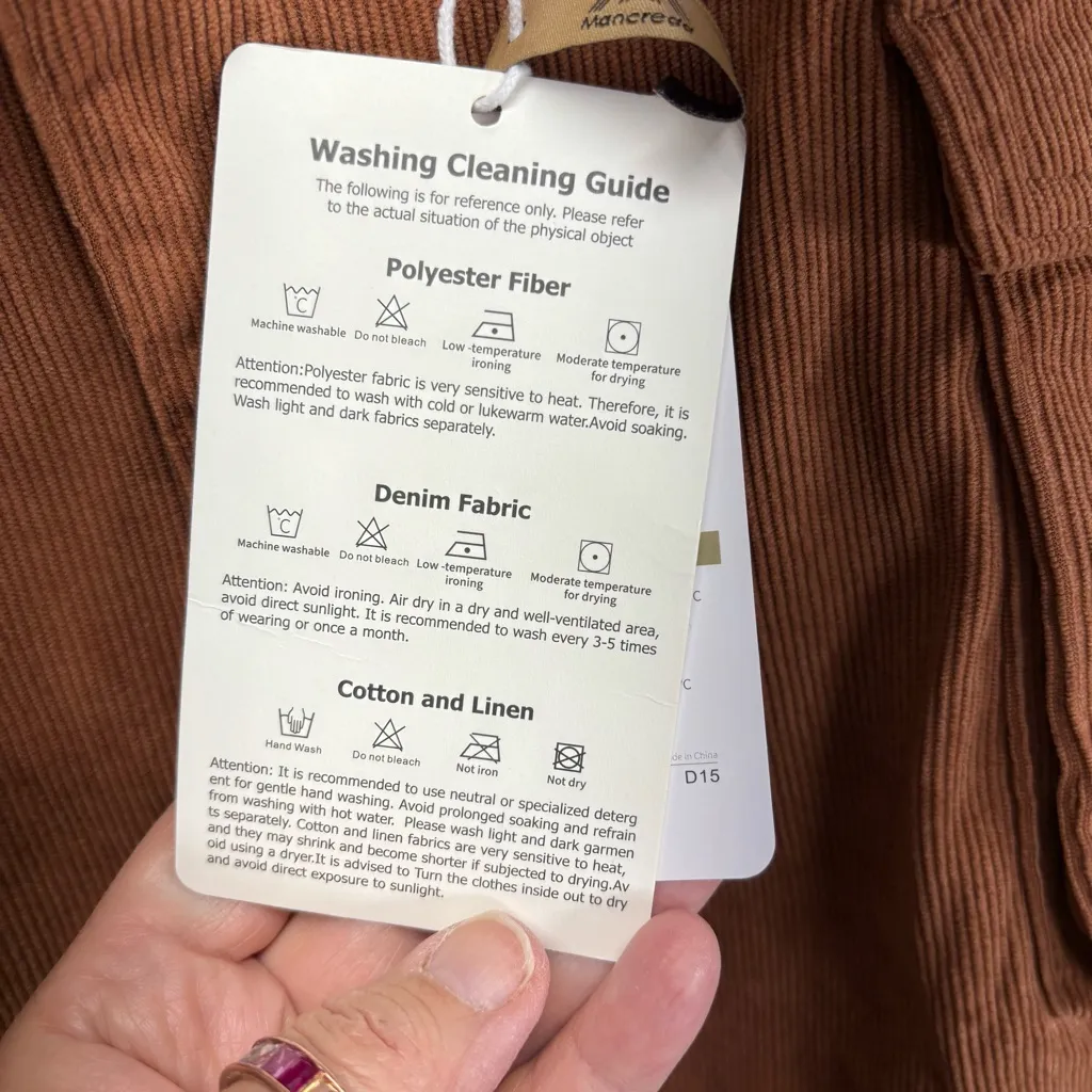 Mancreda Mini Skirt Rust NWT‎ Tan Size M - Image 4