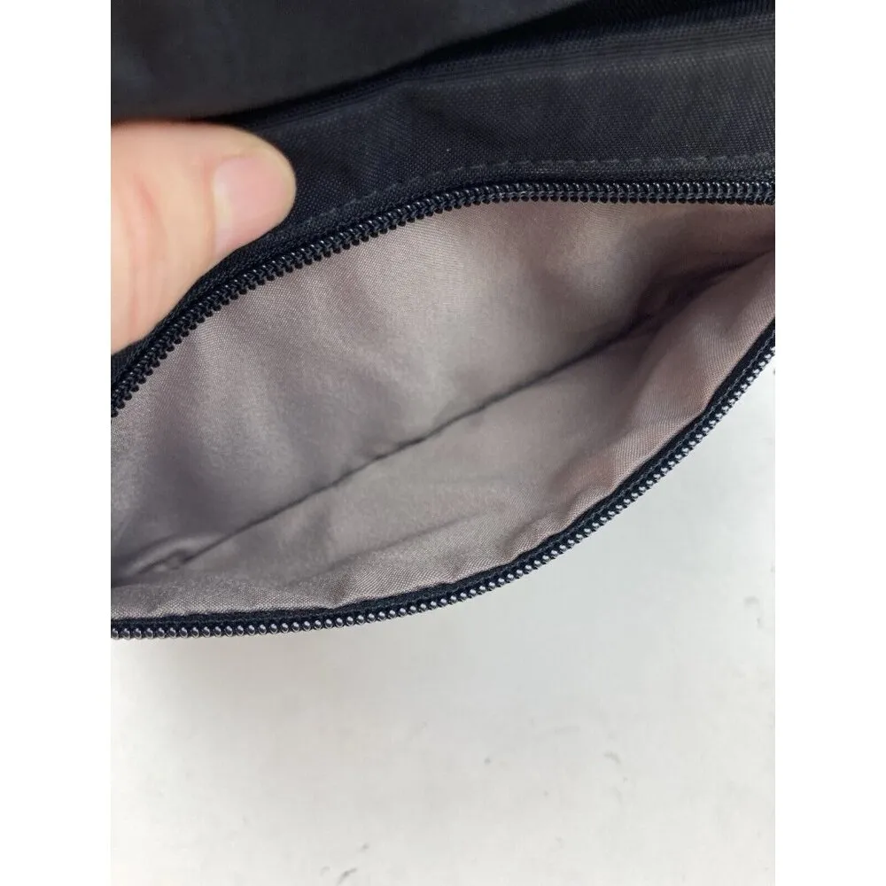 *BAGGALLINI Bag Womens Black Nylon Town Bagg Crossbody Strap Zip Pockets - Image 10