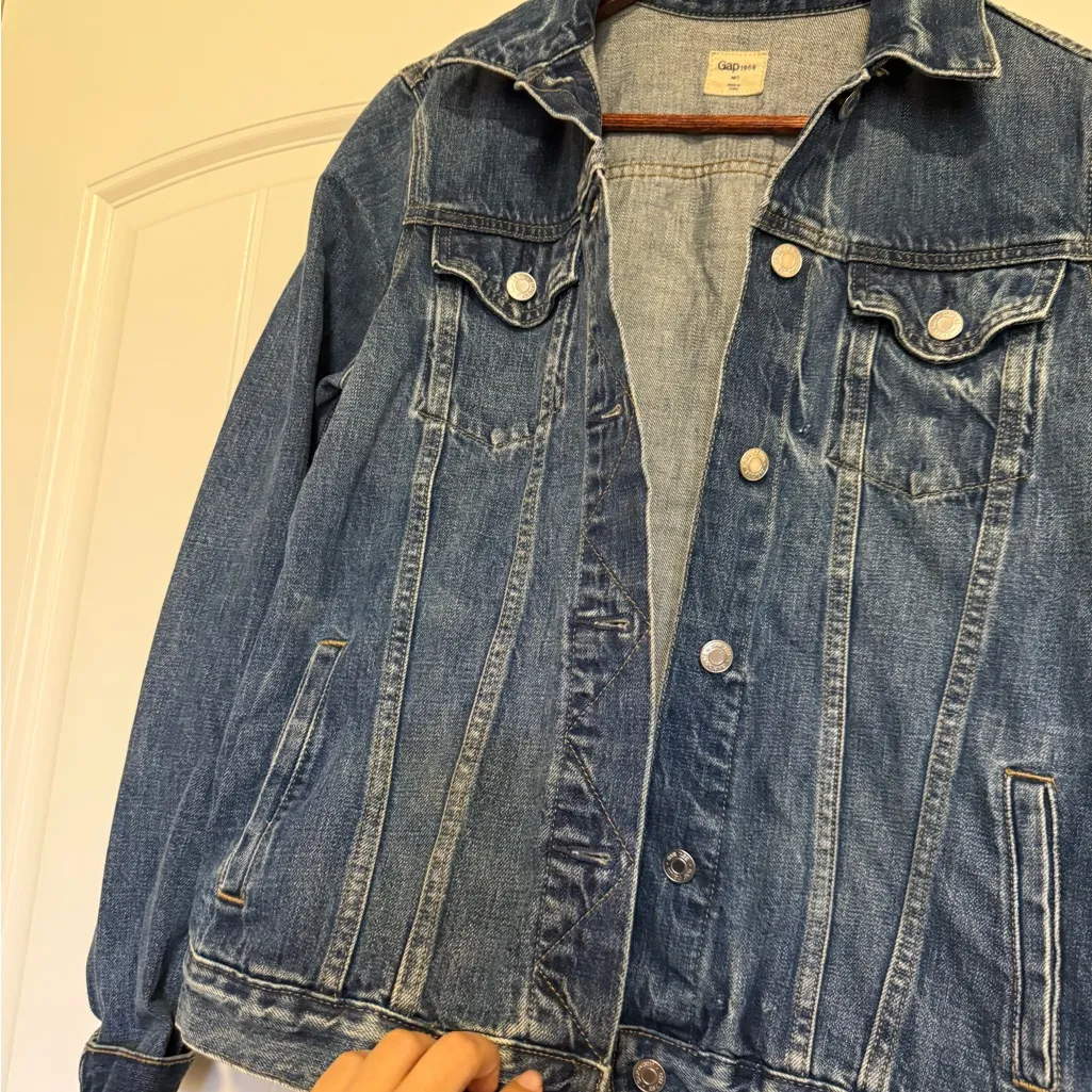 Classic Denim Jean Jacket - Image 3