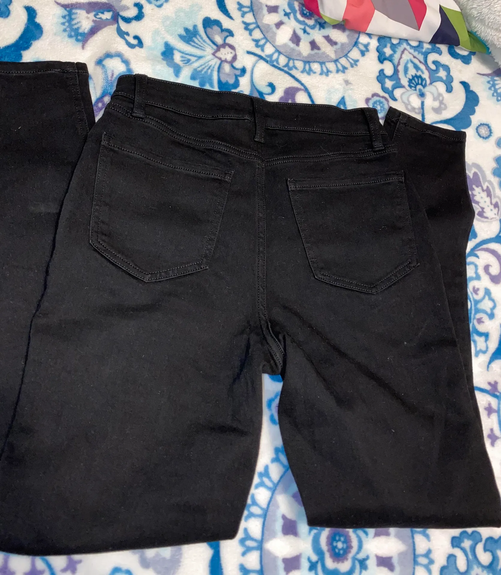 Black Skinny Jeans Size 8 - Image 2