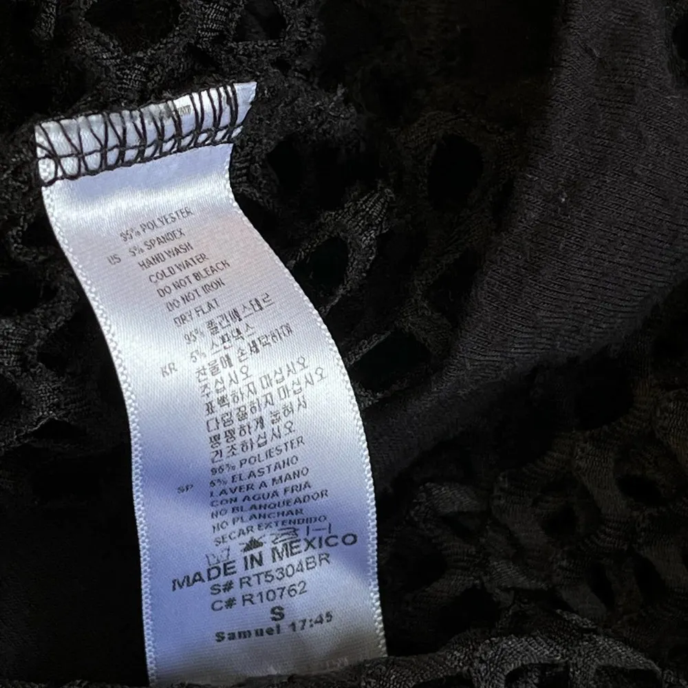 Rock <3 Rose Couture Fishnet Hoodie - Size S - Image 84