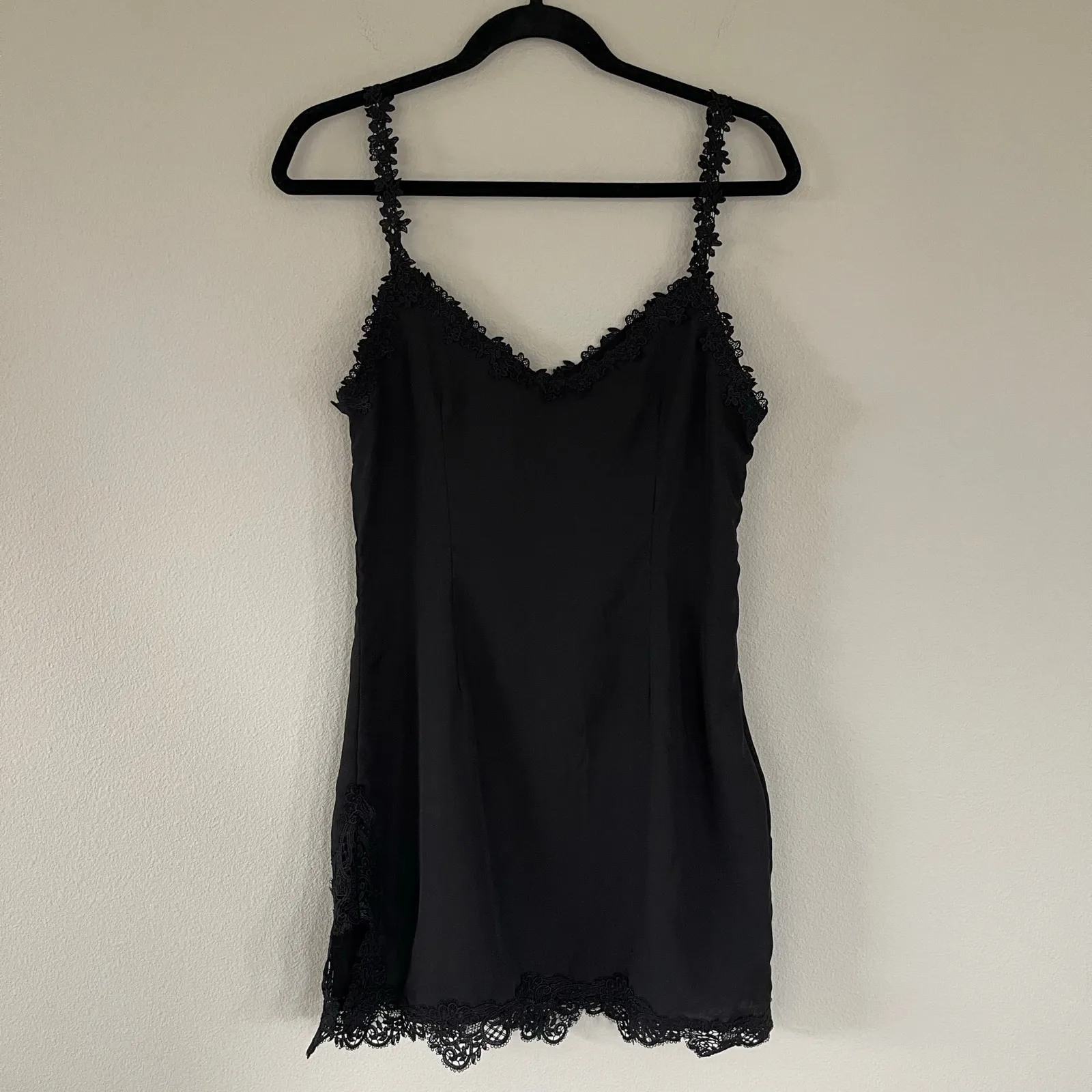 Superdown Bleu Mini Dress Black (Size L) - Image 8