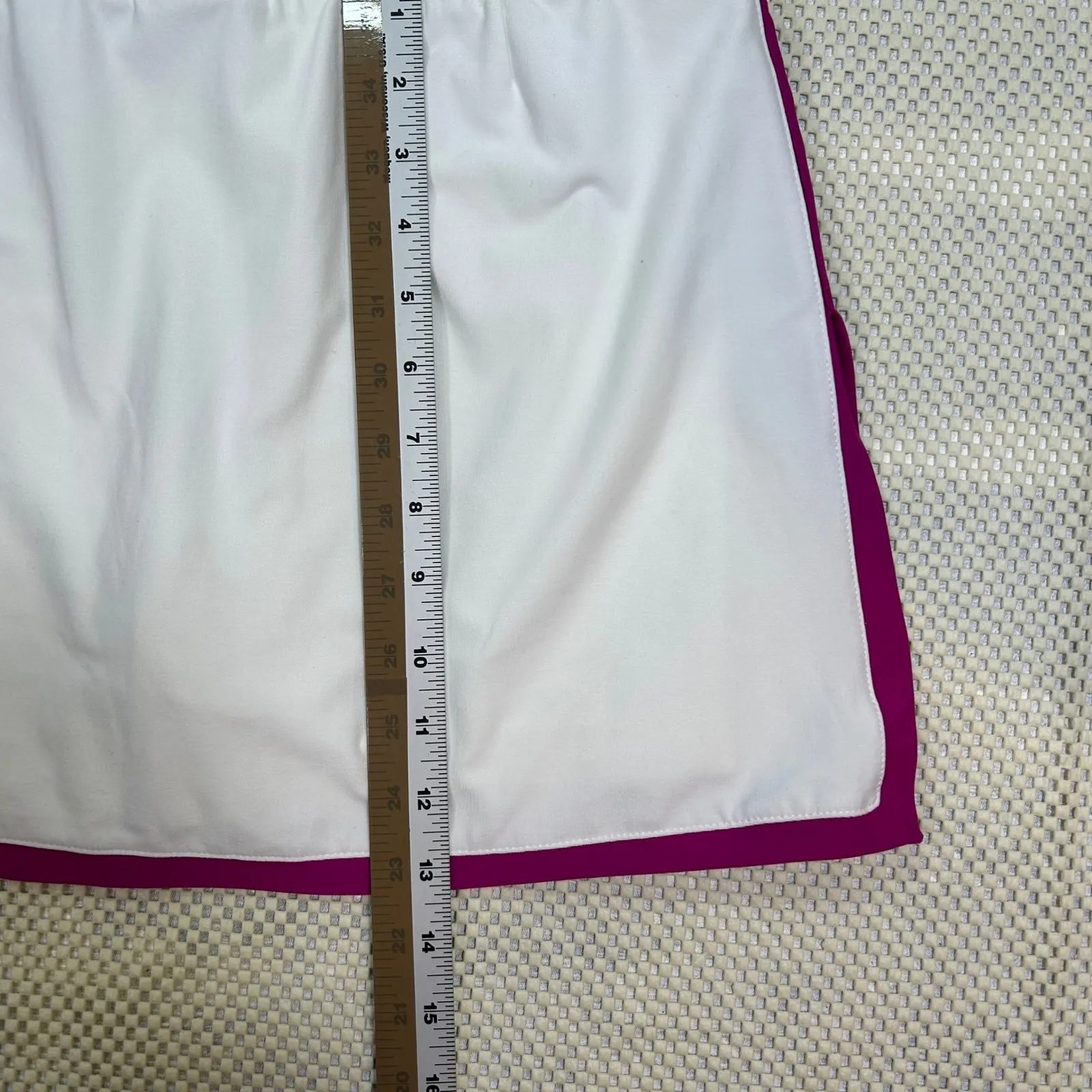 Vintage Y2K Nike Dri-FIT Skort Athletic Tennis Golf Skirt White Women's‎ Medium - Image 6