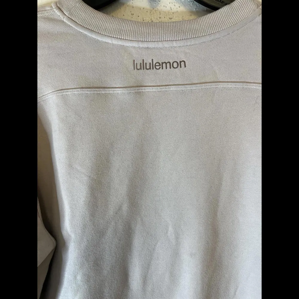 Lululemon Perfectly Oversized Crew, Pink Large Has A Flaw - Image 3