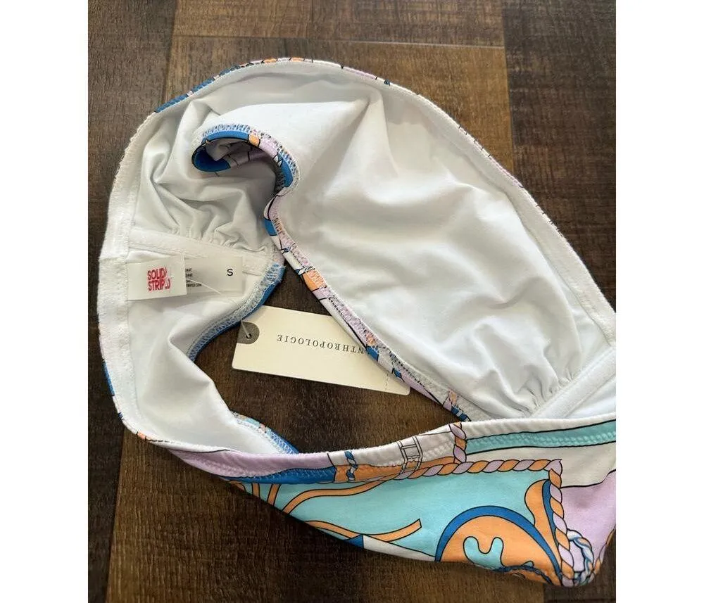 NWT Anthropologie Solid & Striped Arden Bandeau Bikini Top Size Small - Image 8
