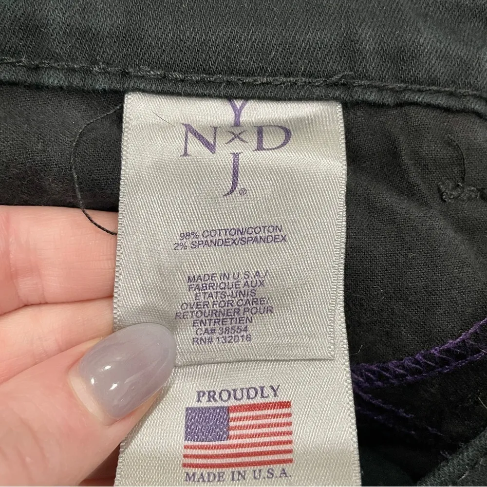 NYDJ Black Crop Jeans - Image 8