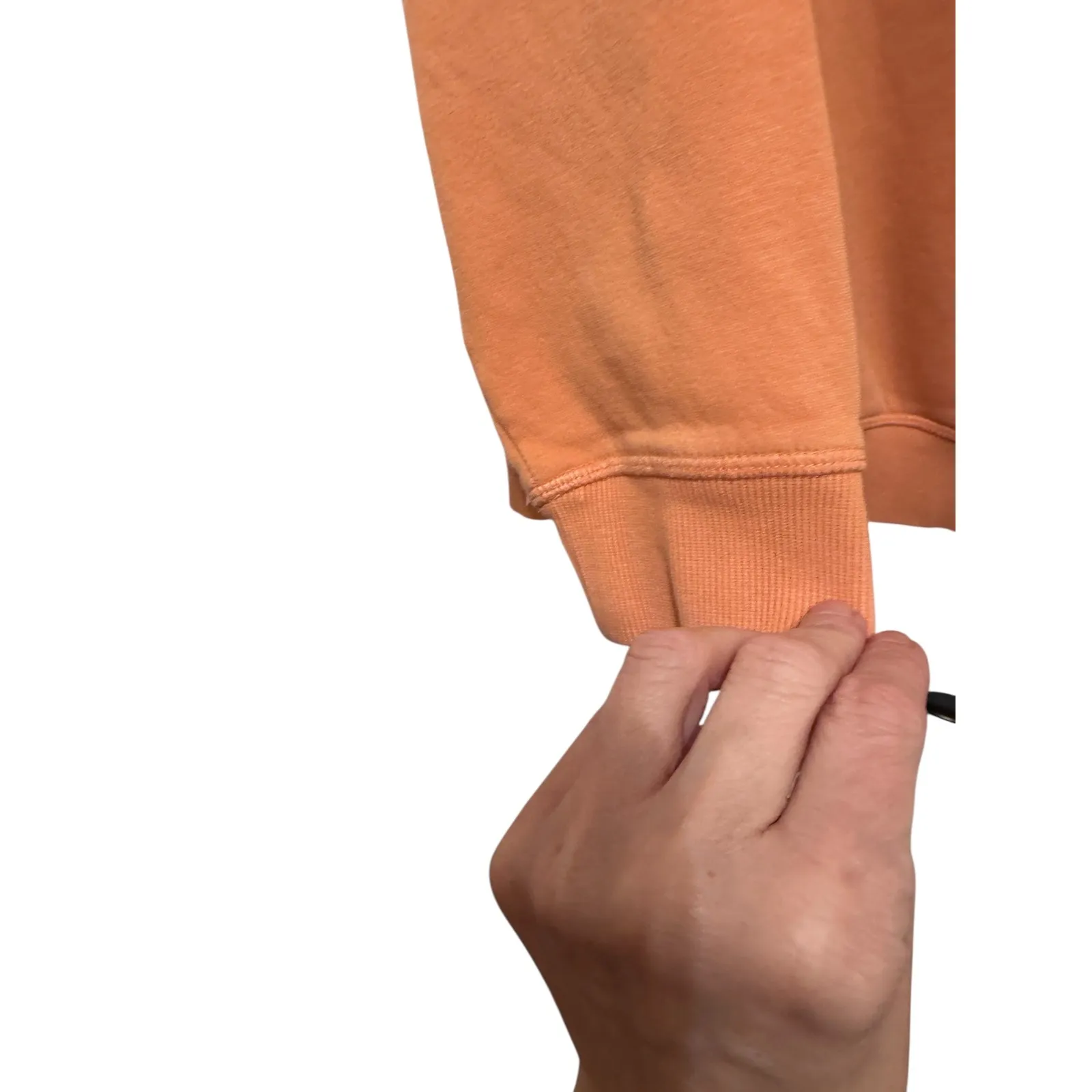 LIV Originals Orange Floral Graphic Sweatshirt Women's Crewneck Pullover Size M - Image 4