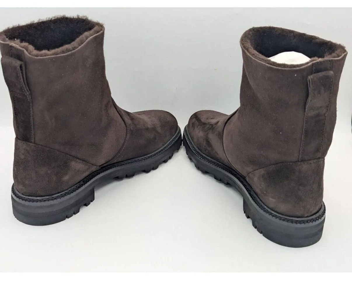 Manolo Blahnik Tomosa dark brown suede boots EU 39 - Image 5