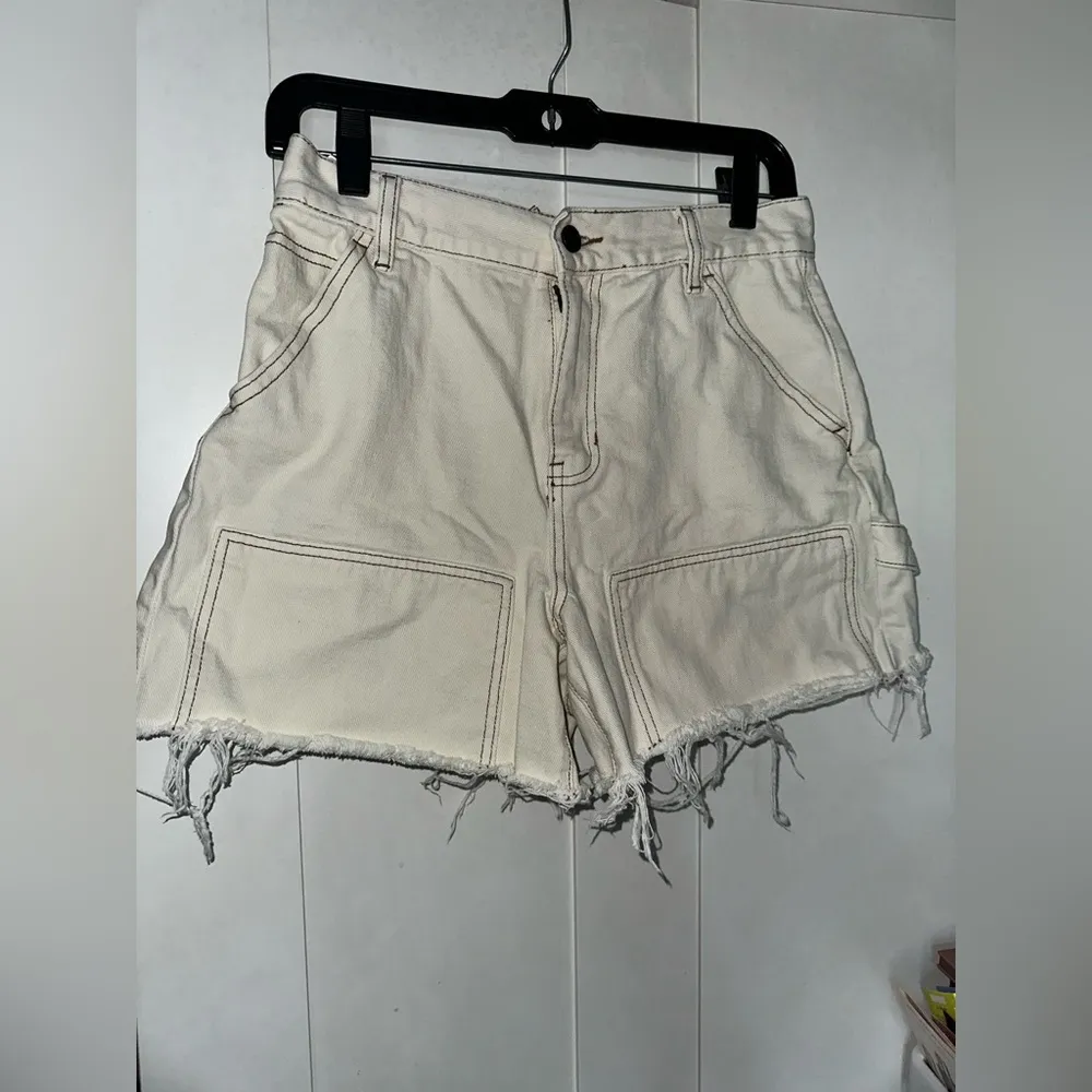 Pacsun Carpenter Dad Shorts In Bone - Image 8
