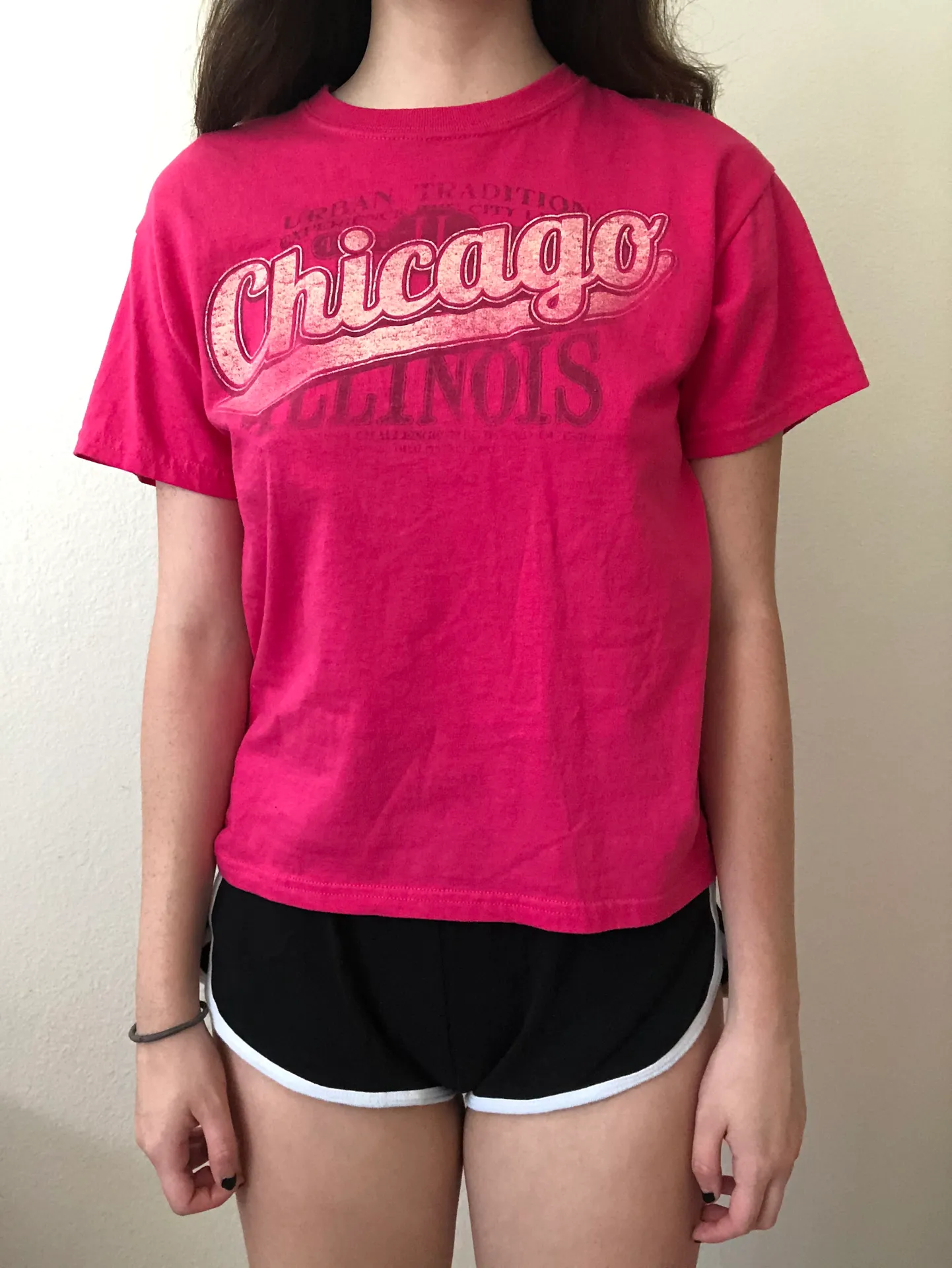 Chicago Neon Pink Shirt - Image 2