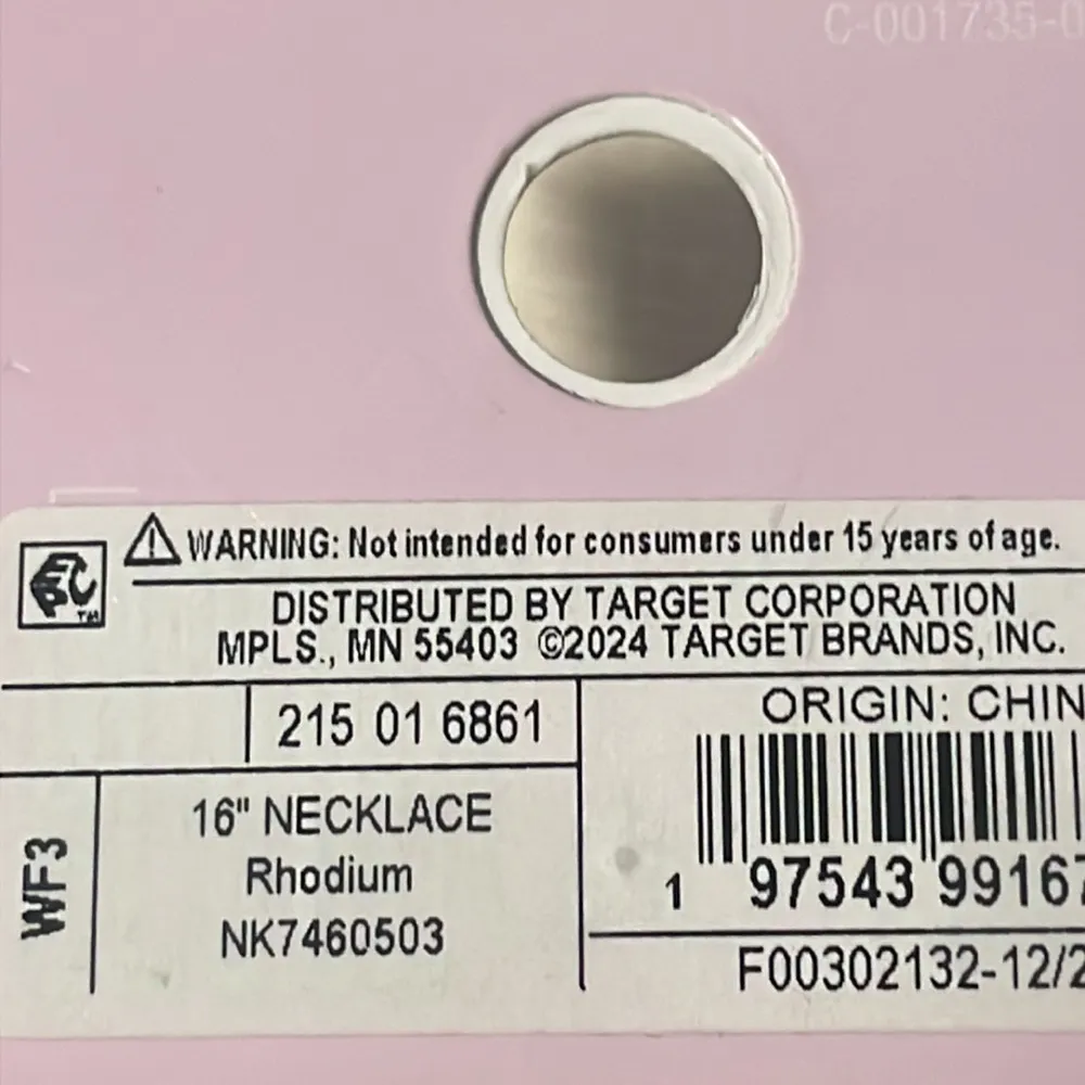 Wild Fable necklace silver flower pendant herringbone fashion jewelry new Sz 16” - Image 3