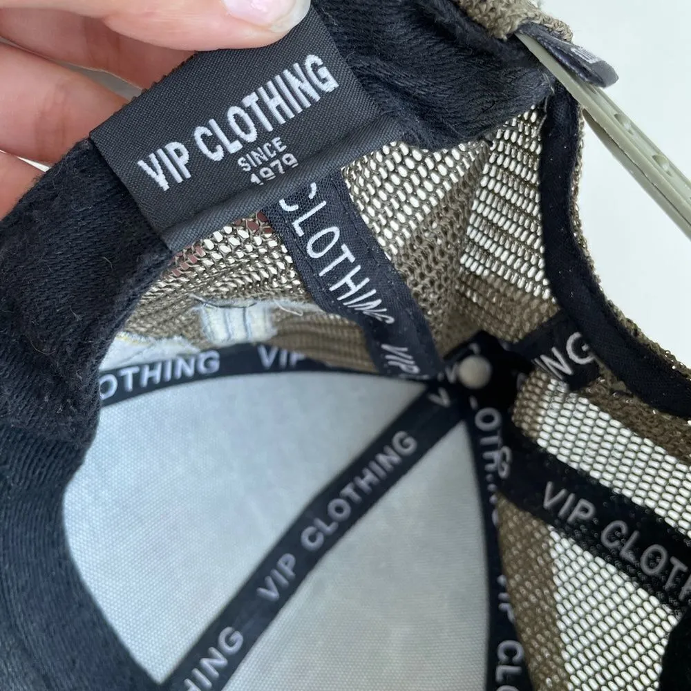 VIP Clothing 1979 Army green Patch Baseball Cap Green - Image 7