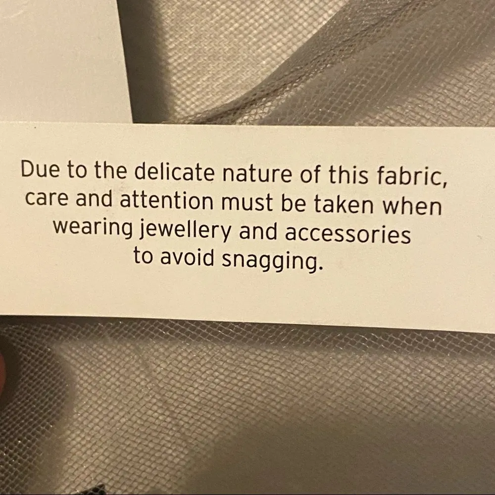 Topshop Gray Mesh Sheer‎ Overlay Dress NWT US 4 #10J80K - Image 15