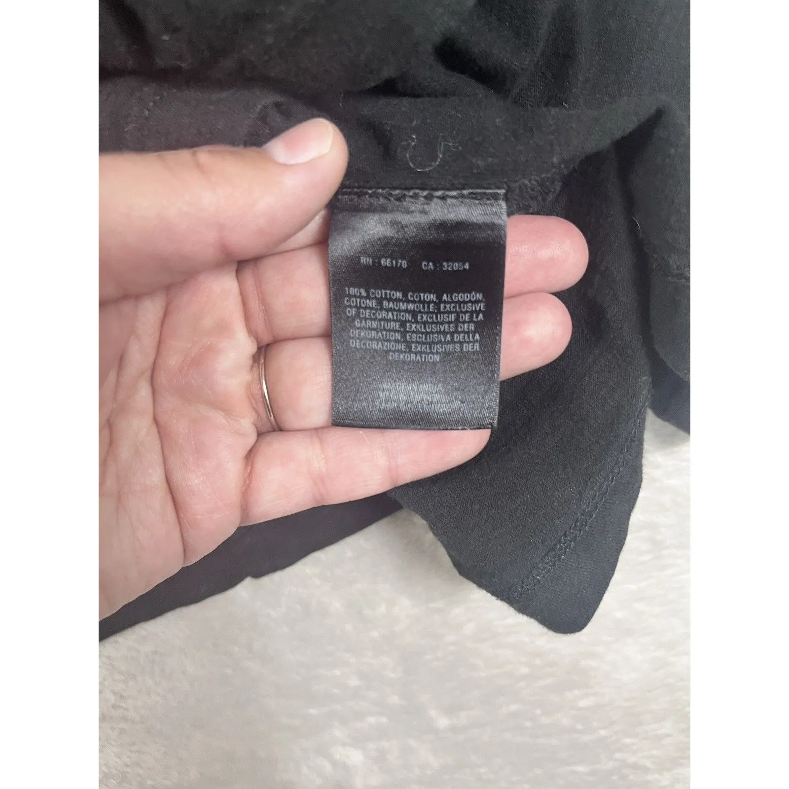 Anthropologie Akemi + Kin Knit Top Black Bohemian Embroidered Beads Size L - Image 6