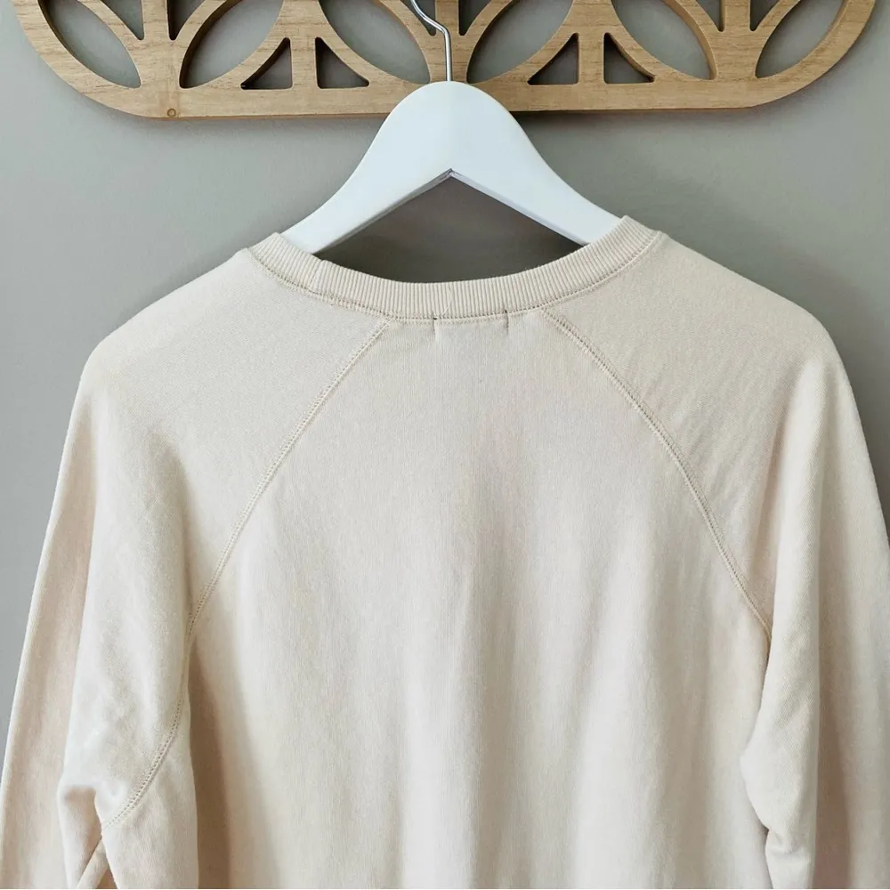Originality 'Howdy' Pullover Sweatshirt Cream Sz XS - Image 8