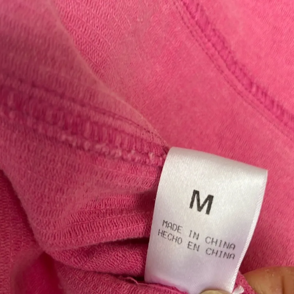 ANDREE BY UNIT Pink Corduroy Jean Jacket - Image 8